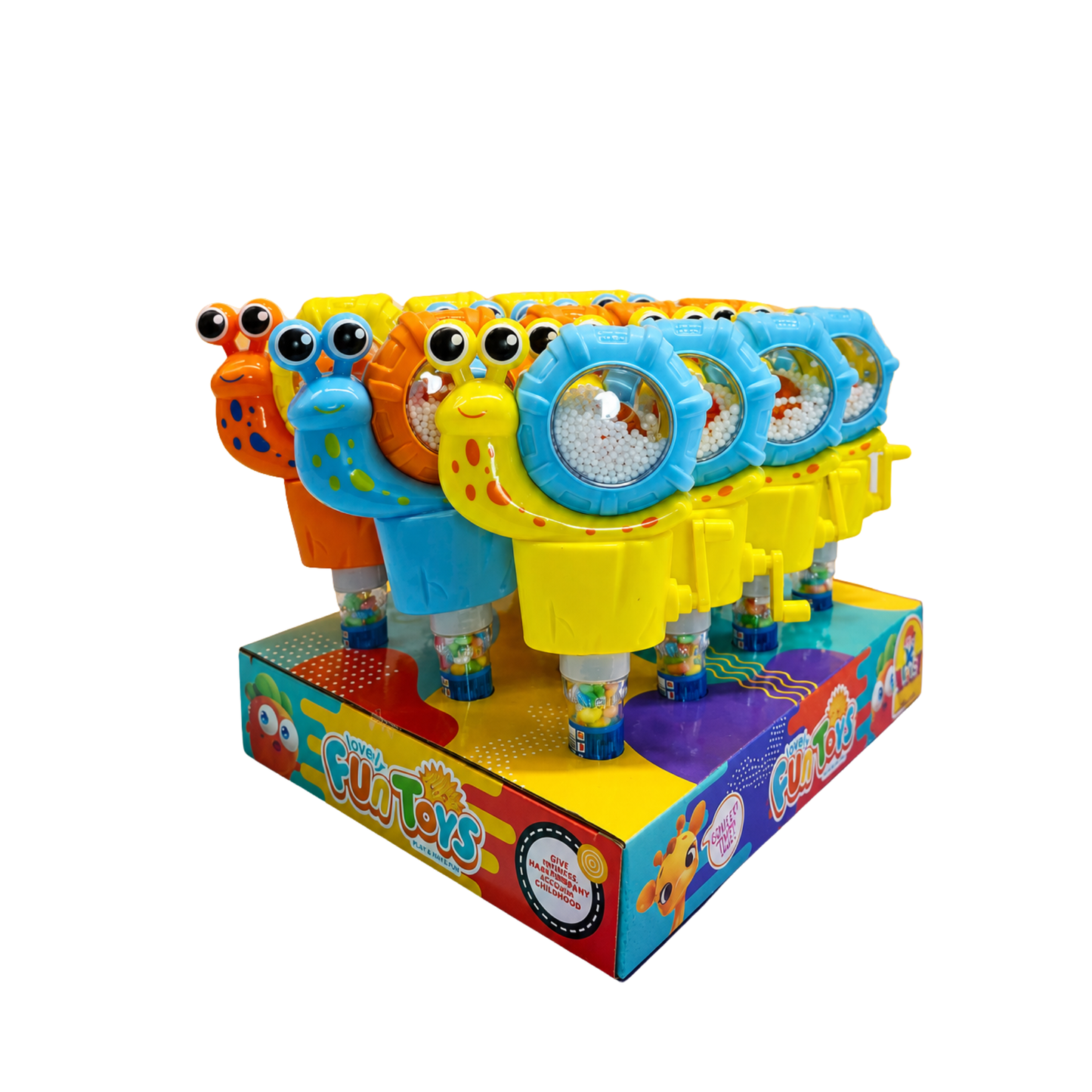 TOY CARACOL LUZ 1X12X12