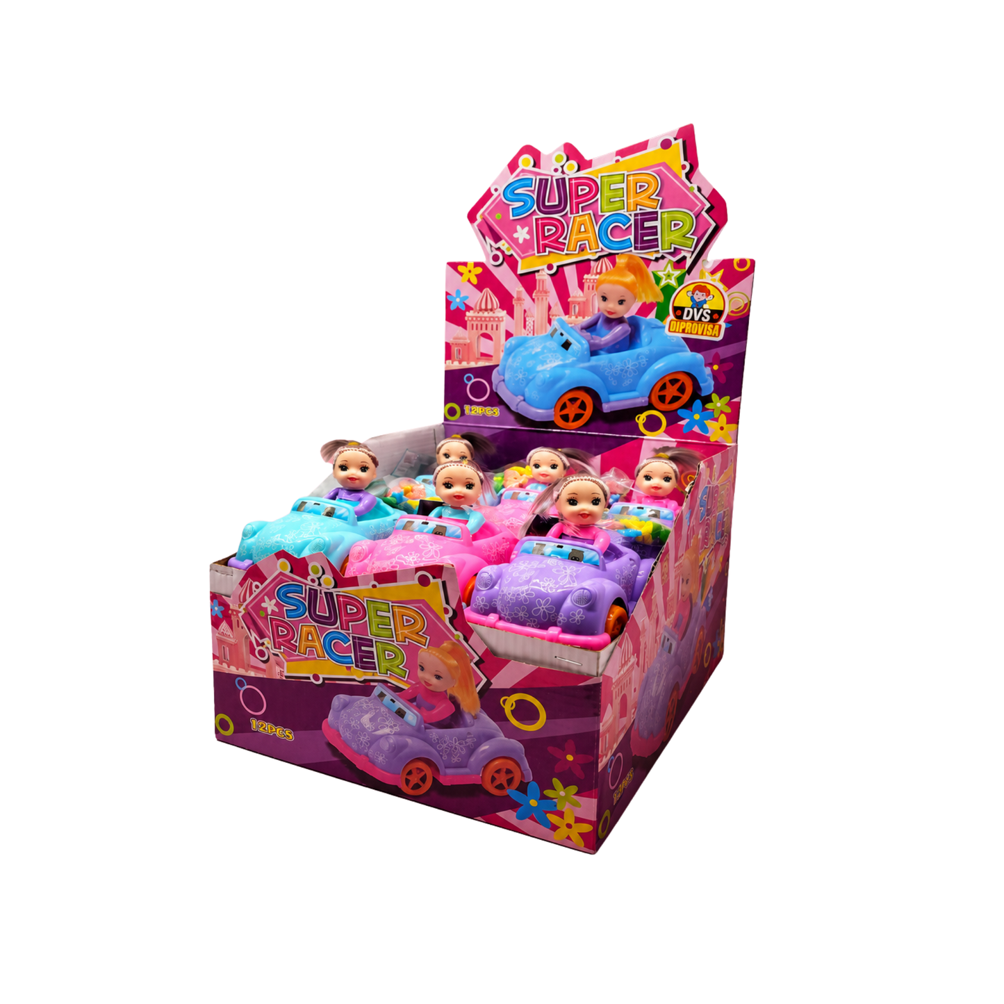 TOY SUPER RACE MUÑECA 1X12X12