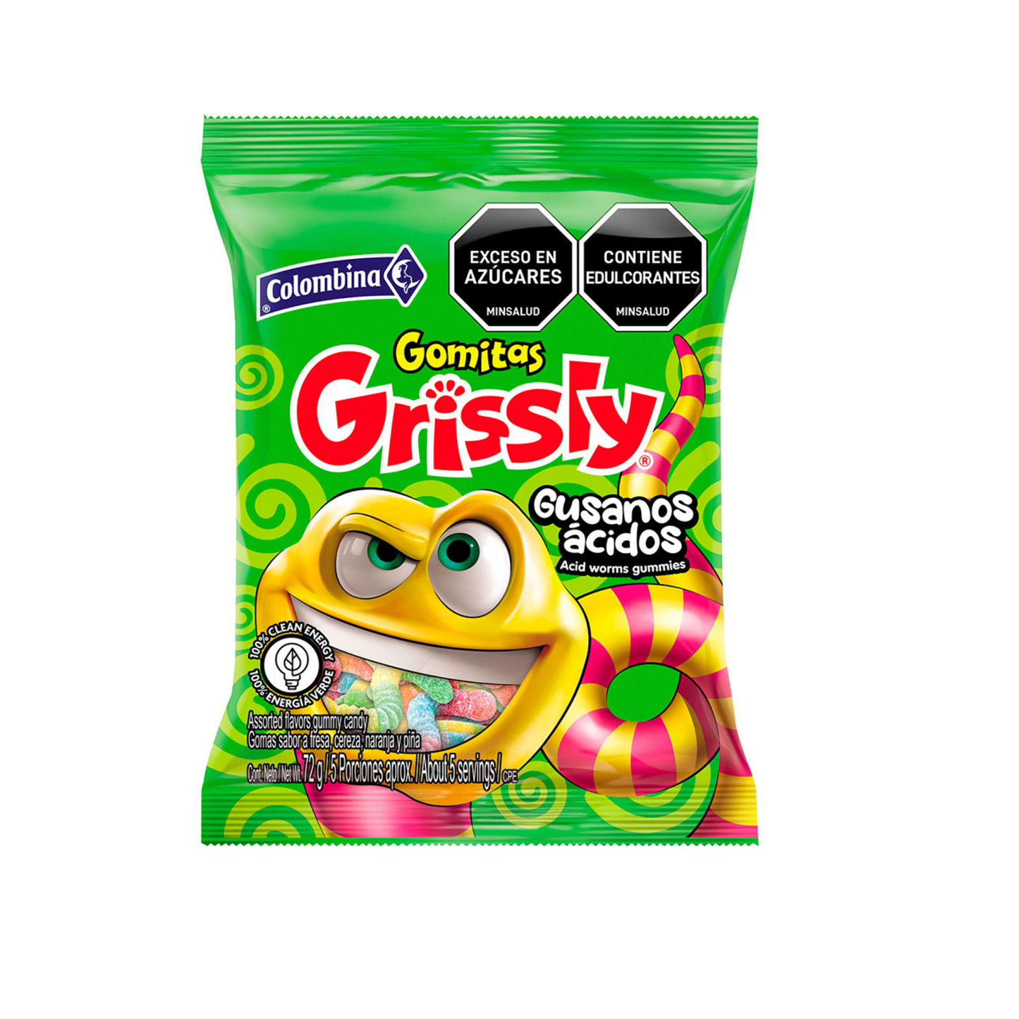 GRISSLY GOMITAS 80G