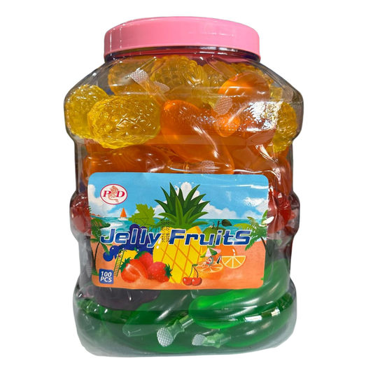JELLY FRUIT CUADRADA GRACE 1X3X100 UNID
