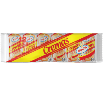 CREMAS VAINILLA MOLSA 24X12
