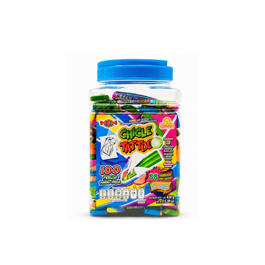 DELICIAS CHICLE TATUAJE 24X100
