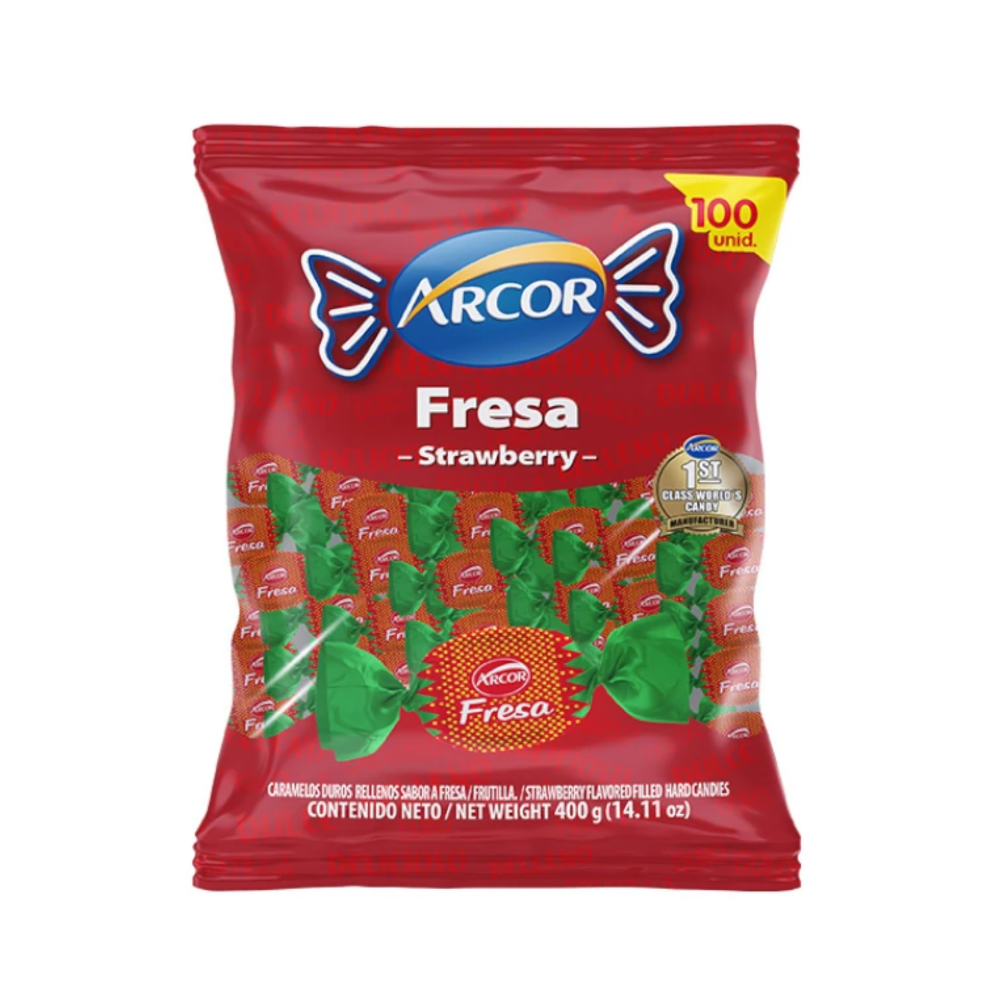 RELLENO DE FRESA BOLSA ARCOR 12X100