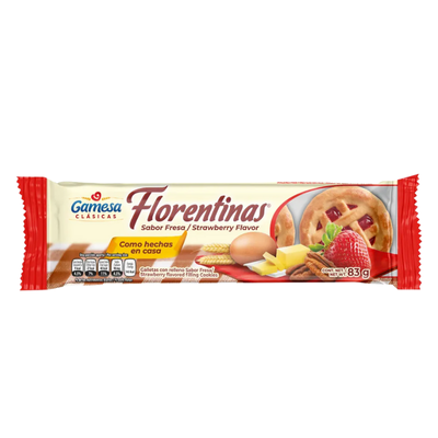 FLORENTINAS FRESA 1X60X83G