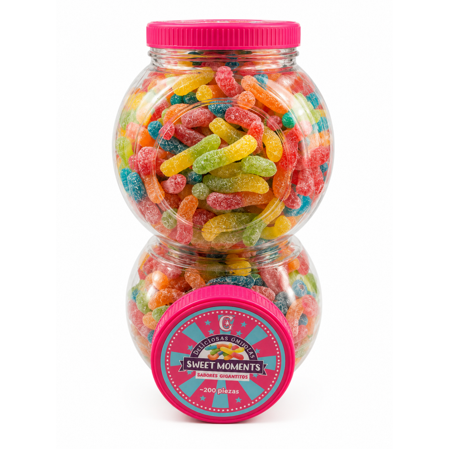 SWEET MOMENT GOMITAS BOTE 200 PCs