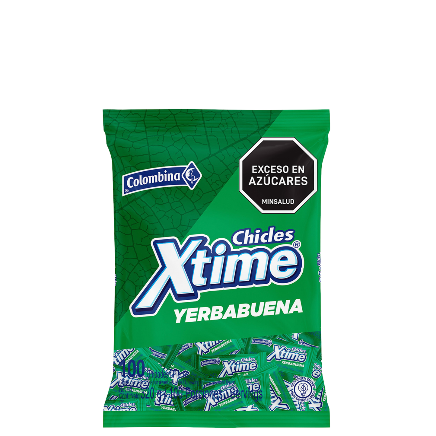 XTIME GUM/CHICLE 12X100