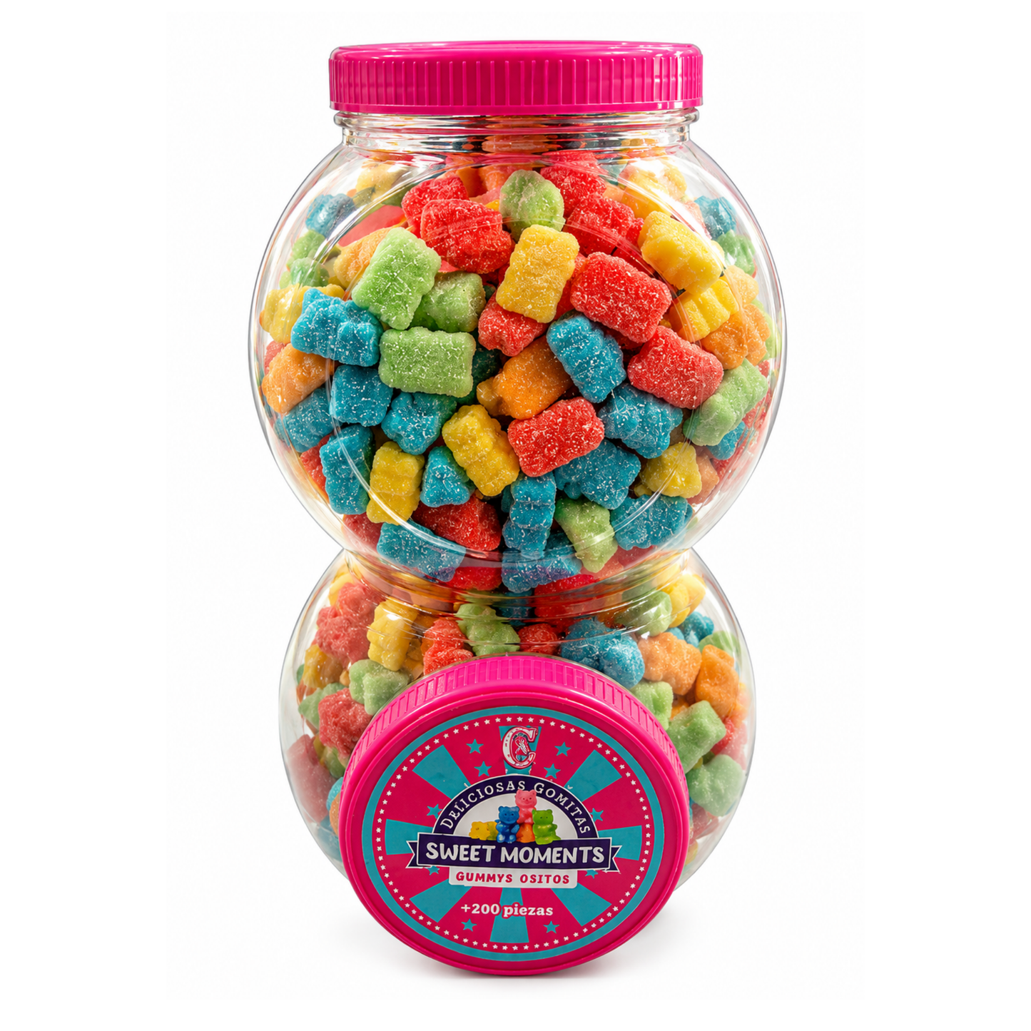 SWEET MOMENT GOMITAS BOTE 200 PCs