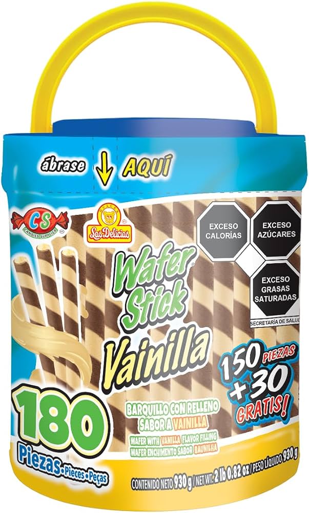 Wafer Stick – Bote de 180 unidades