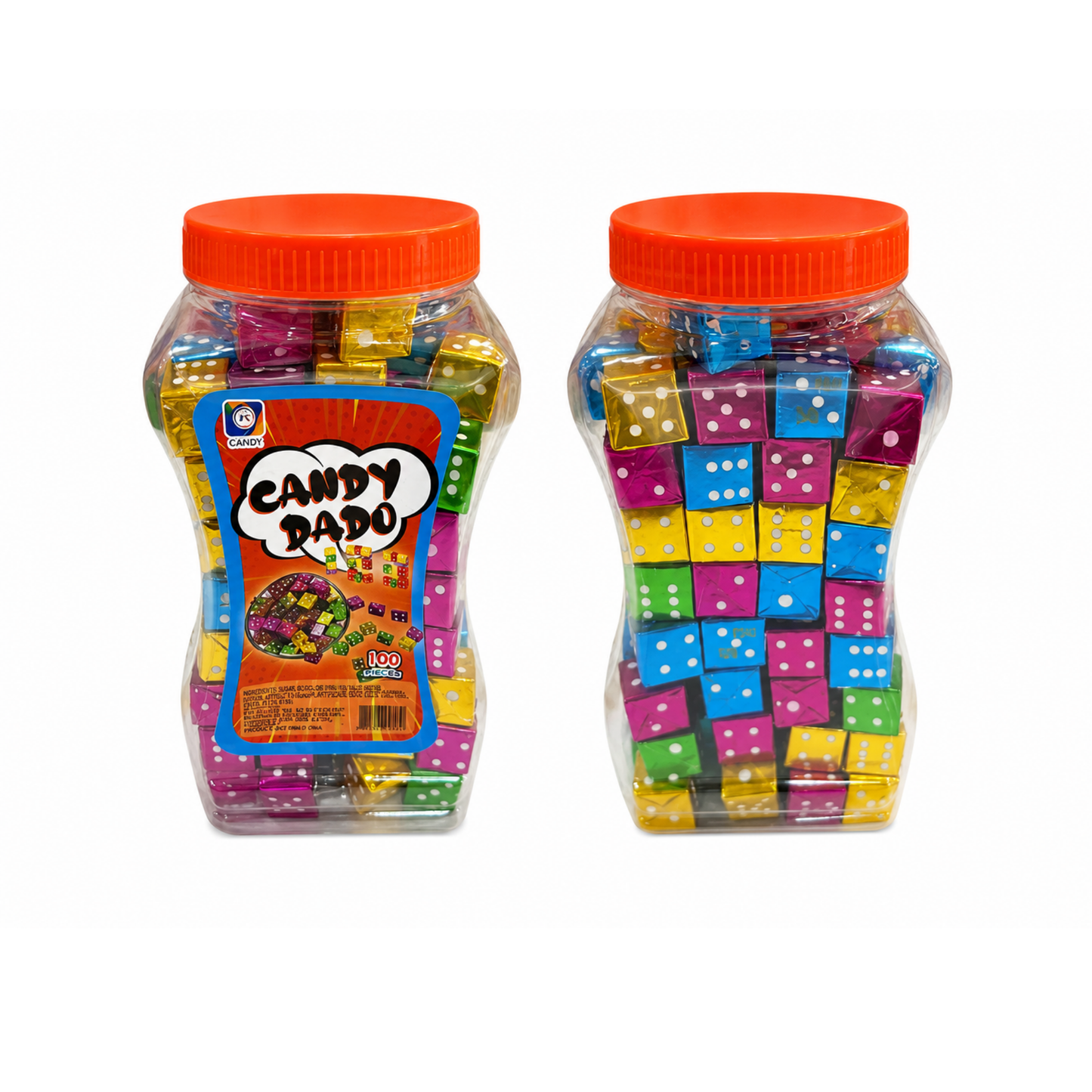 CANDY DADO CALOC 100 unidades