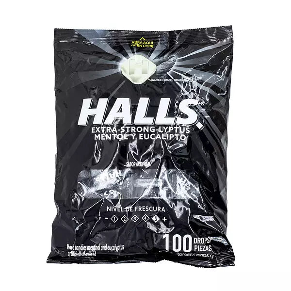 HALLS BOLSA EXTRA STRONG 30X100