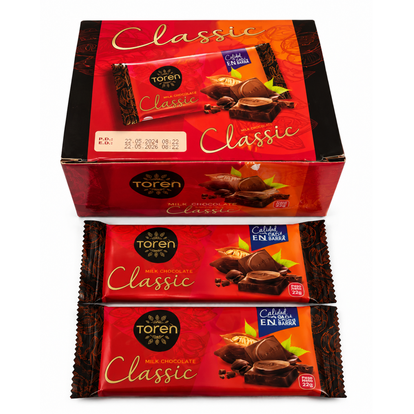 CHOCOLATE TOREN 12X100G