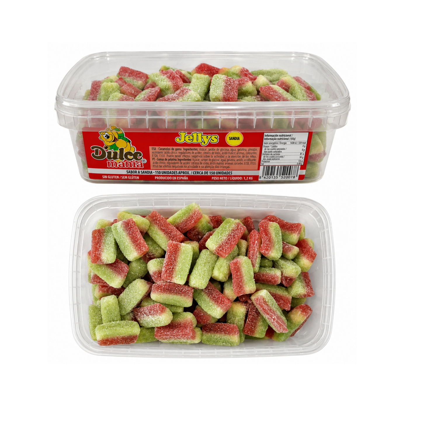 GOMITAS DULCEMANIA BANDEJA