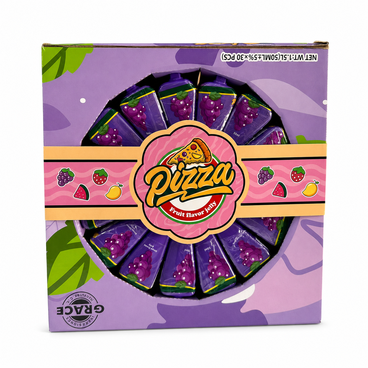 PIZZA FRUIT JELLY 12X30