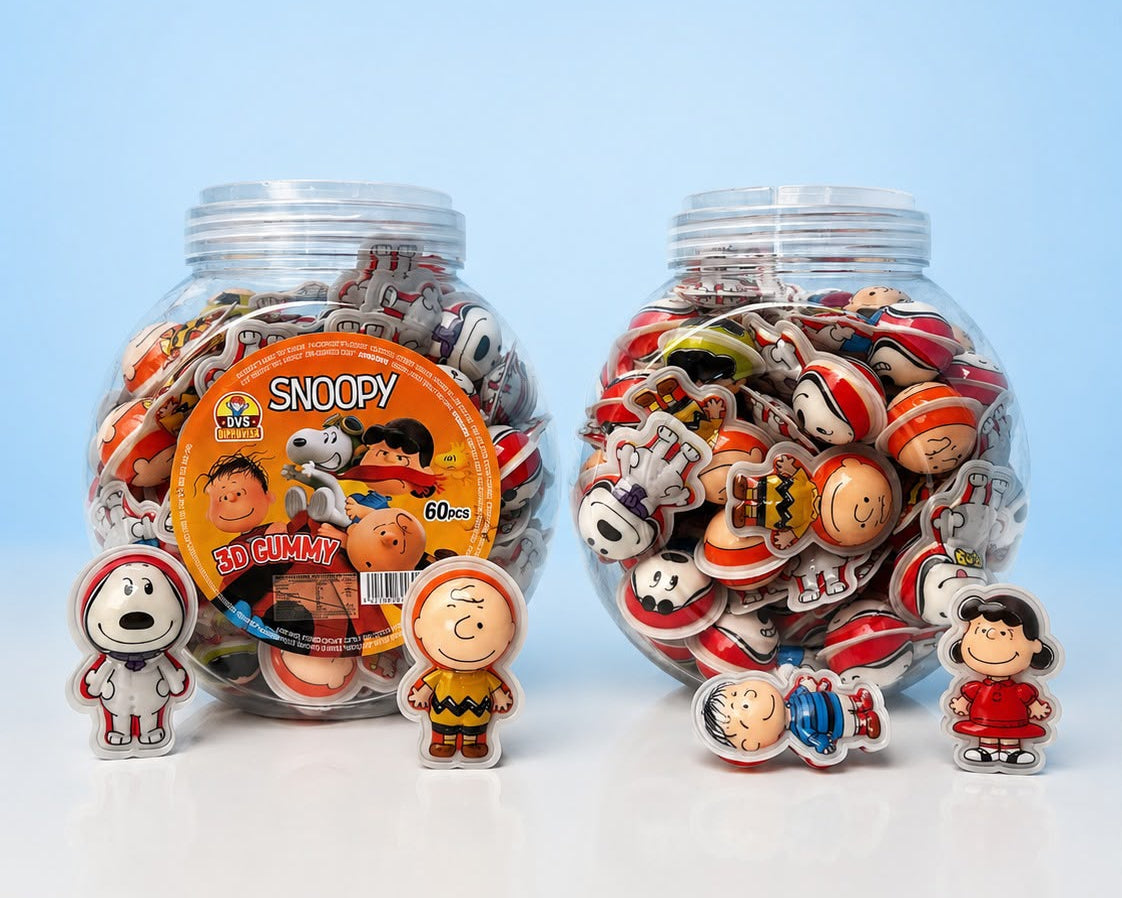 SNOOPY GUMMY 3D DVS 1X12X60