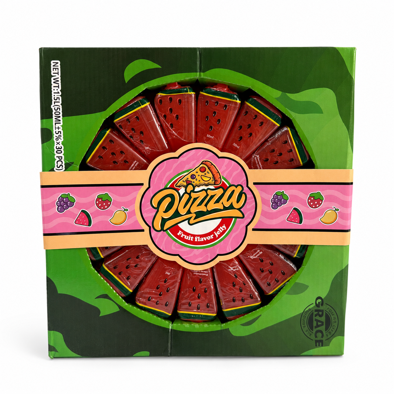 PIZZA FRUIT JELLY 12X30