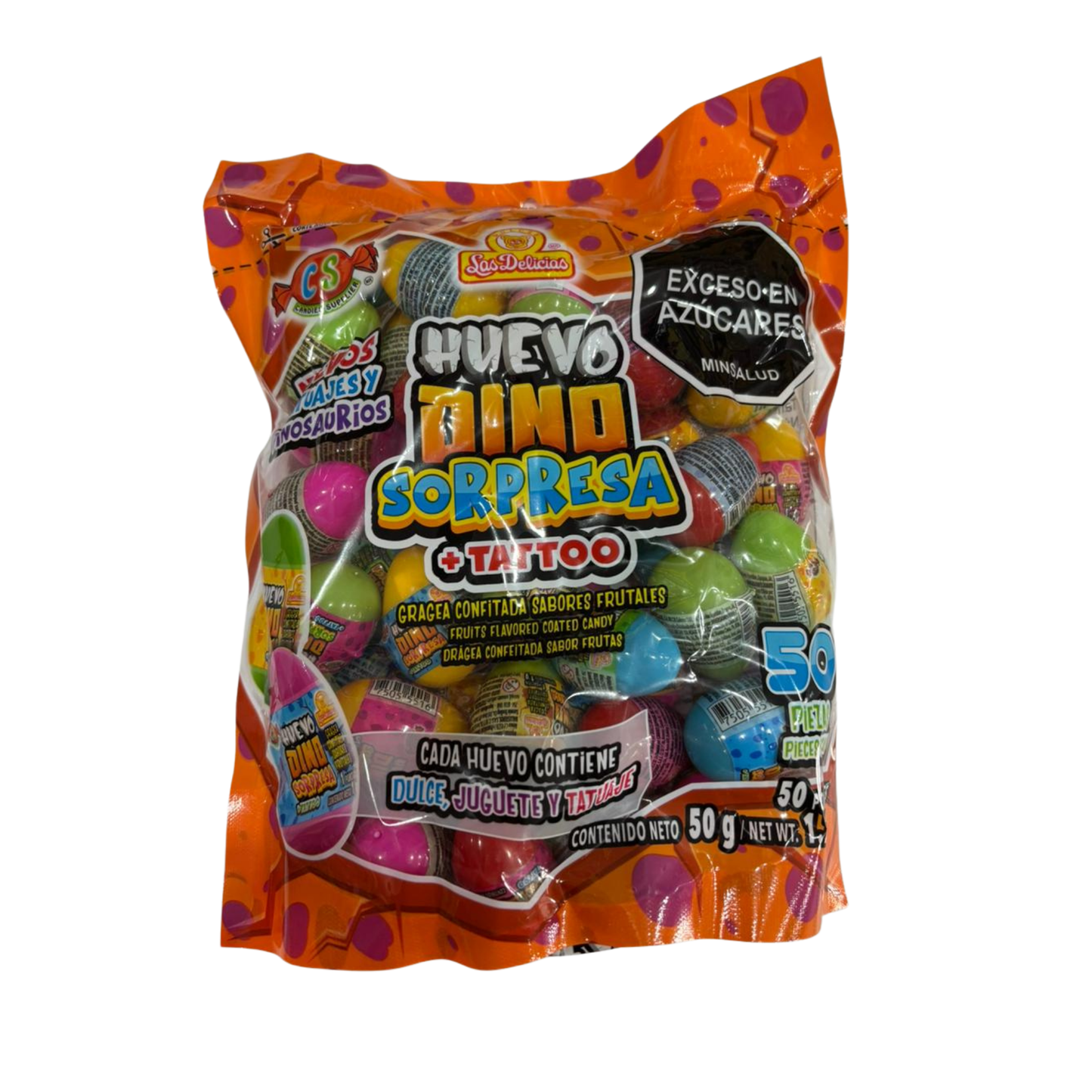 HUEVO DINO SORPRESA 18X50