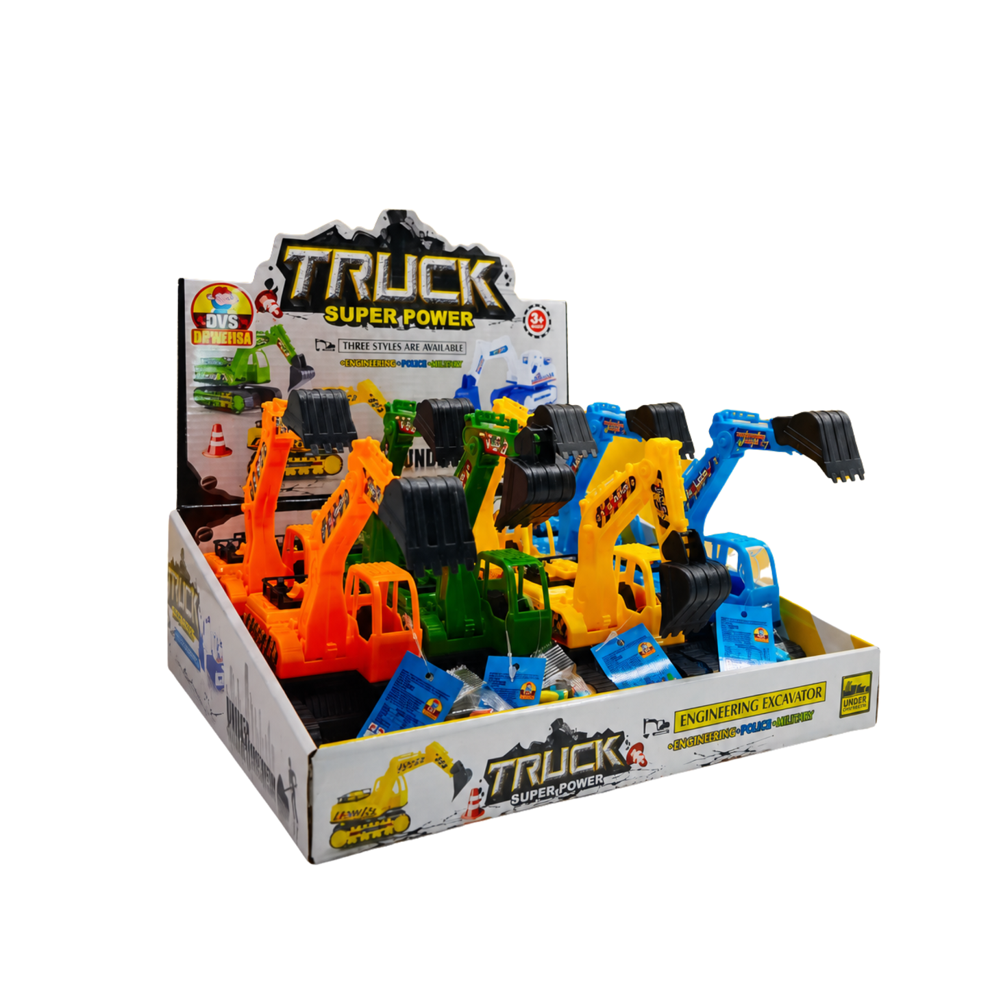 TOY TRUCK SUPER POWER RETRO 1X16X8