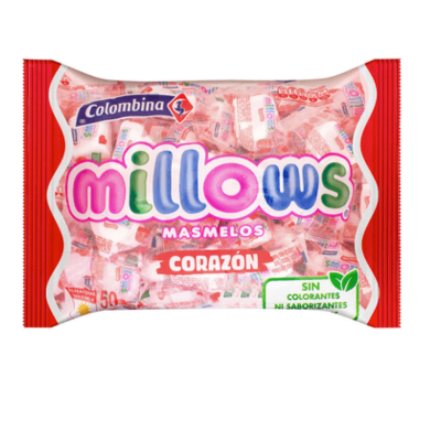 MILLOWS CORAZON COLOMBINA 15X50