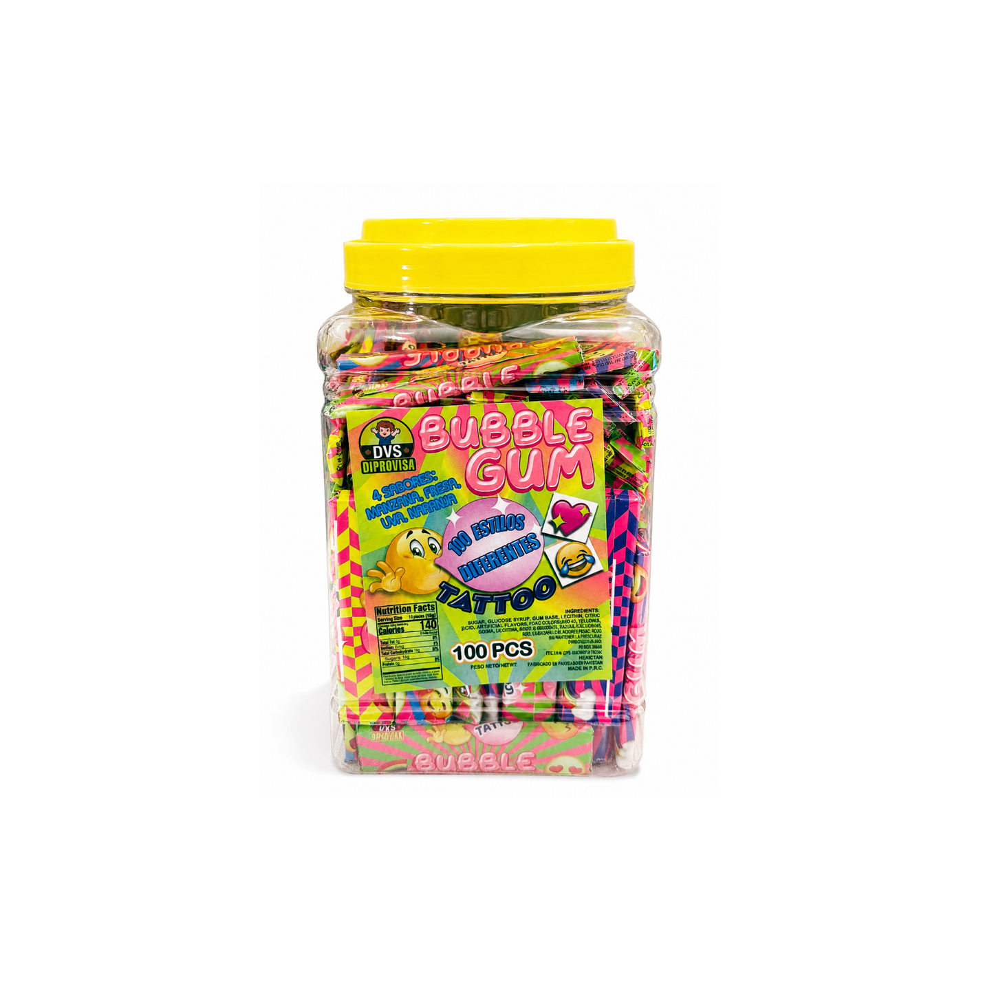 CHICLE TATUAJE DVS 24X100