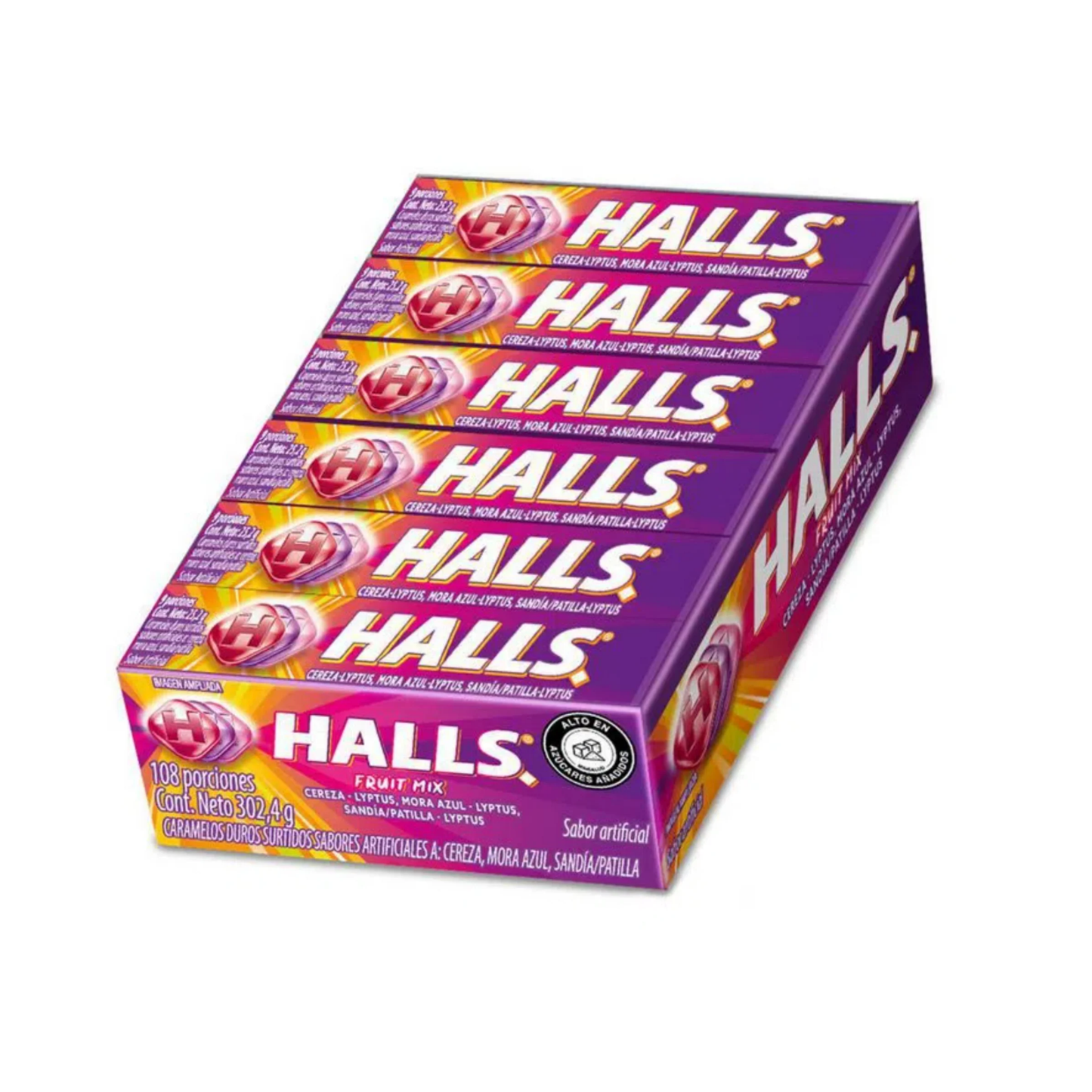 HALLS MENTOL 30X12