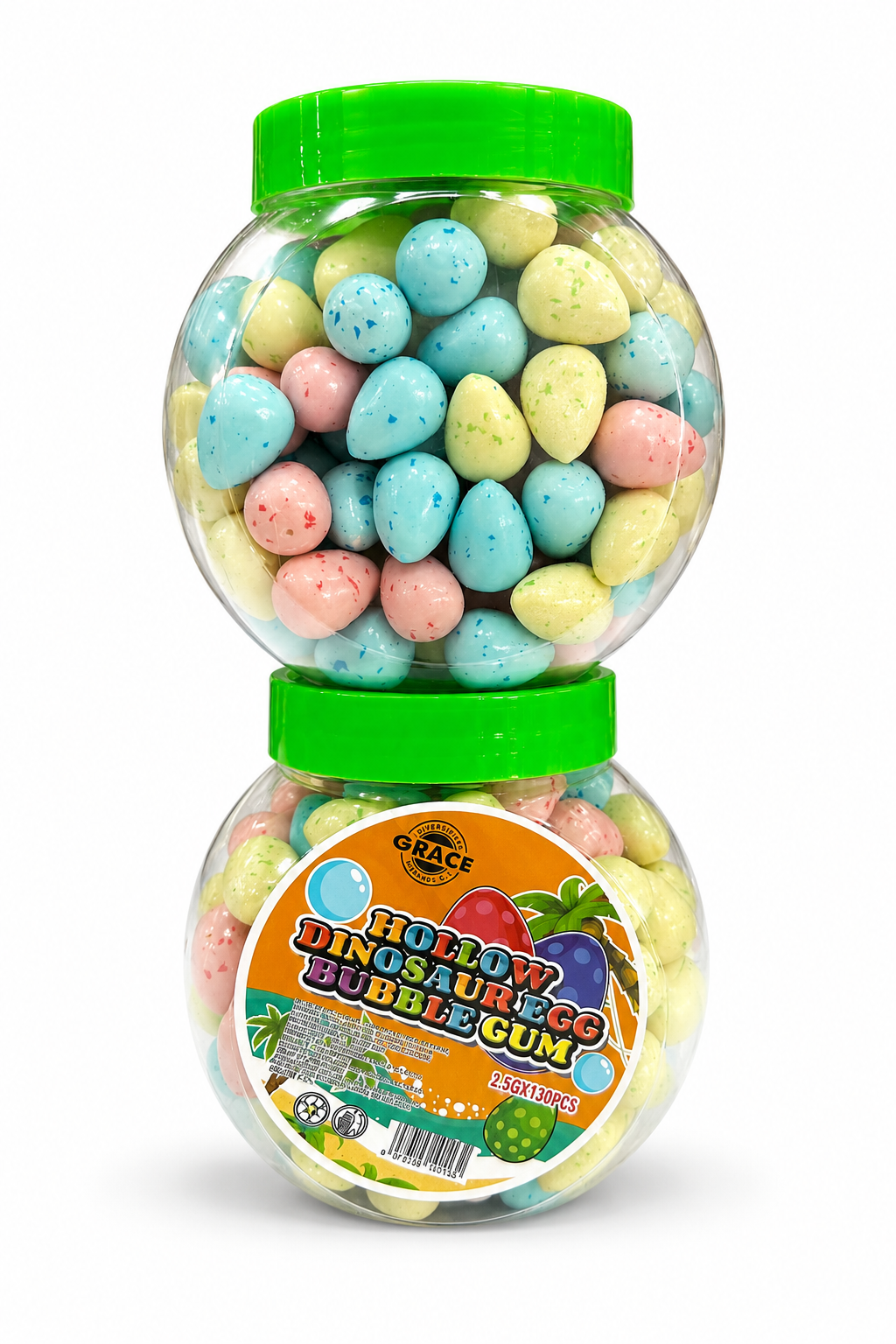 CHICLE HUEVO DINOSAURIO 24x130