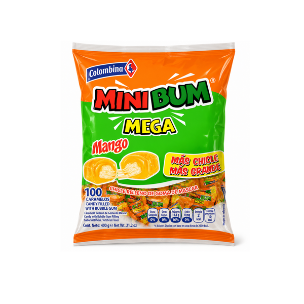 MINI BUM MANGO 12X100