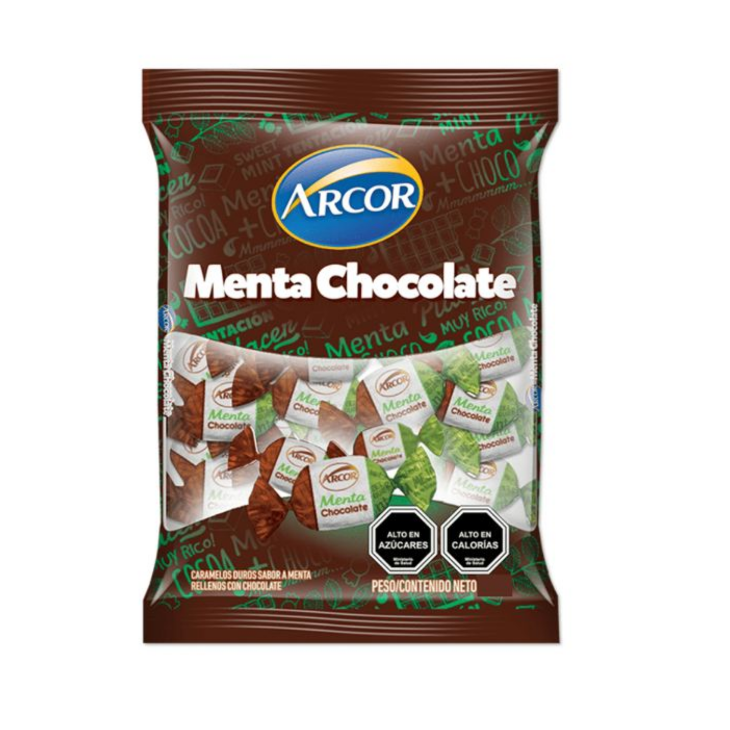 RELLENO MENTA CHOCOLATE ARCOR 12X100