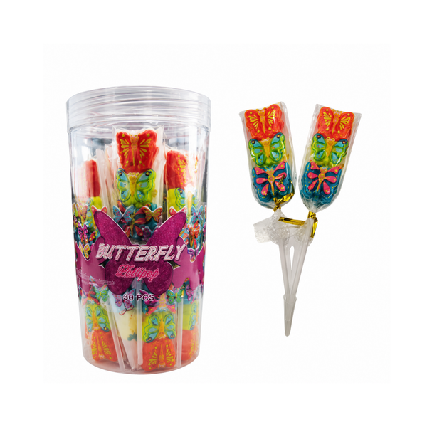 LOLLIPOP BOTE BUTTERFLY 1X20X30