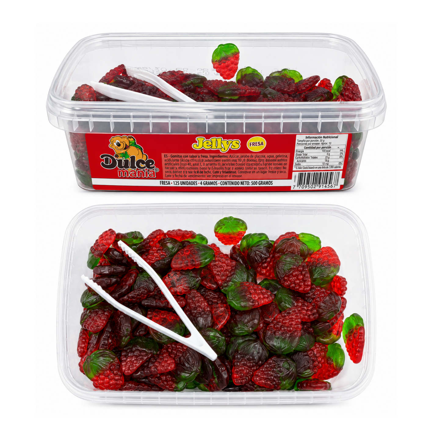 GOMITAS DULCEMANIA BANDEJA