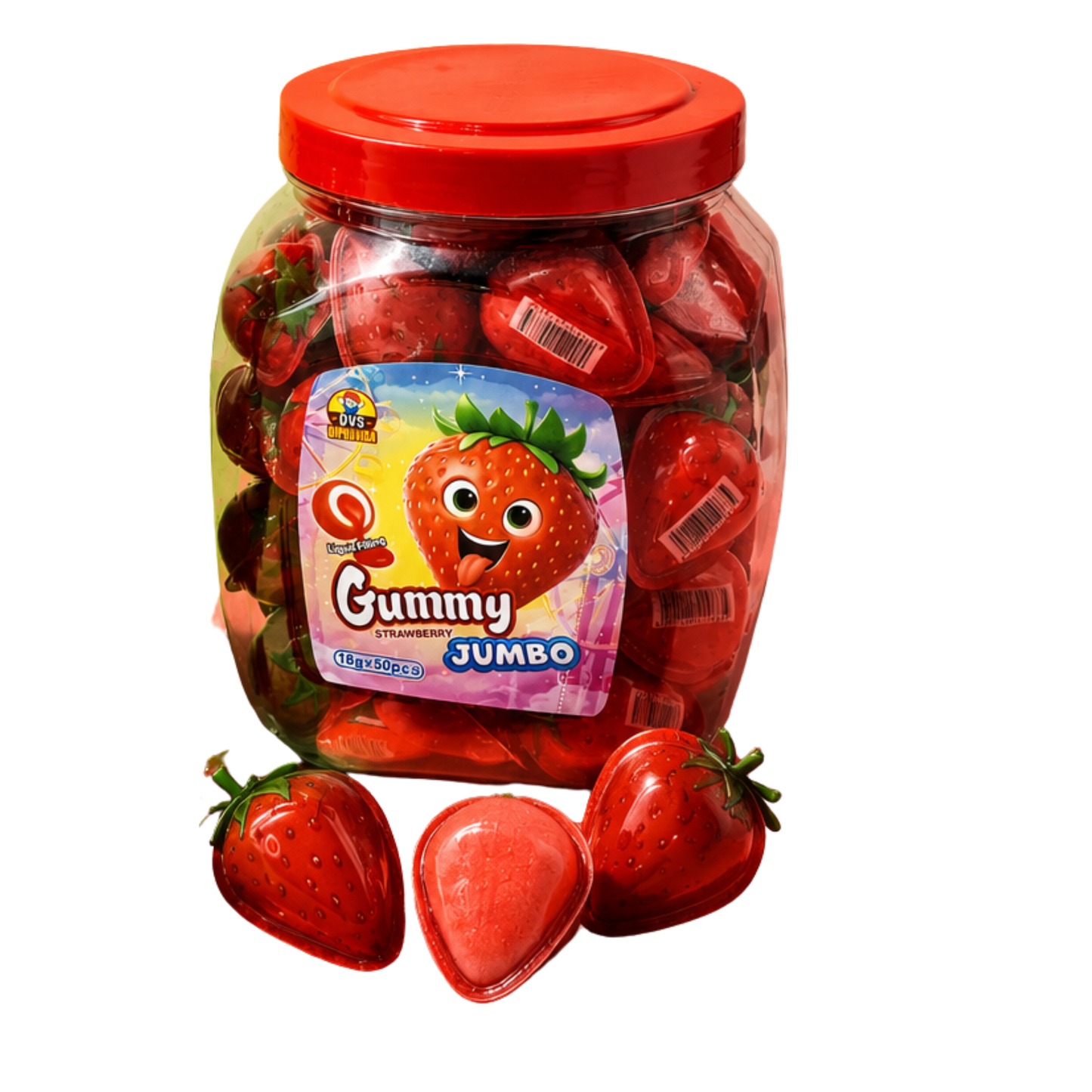 GUMMY JUMBO  1X6X50