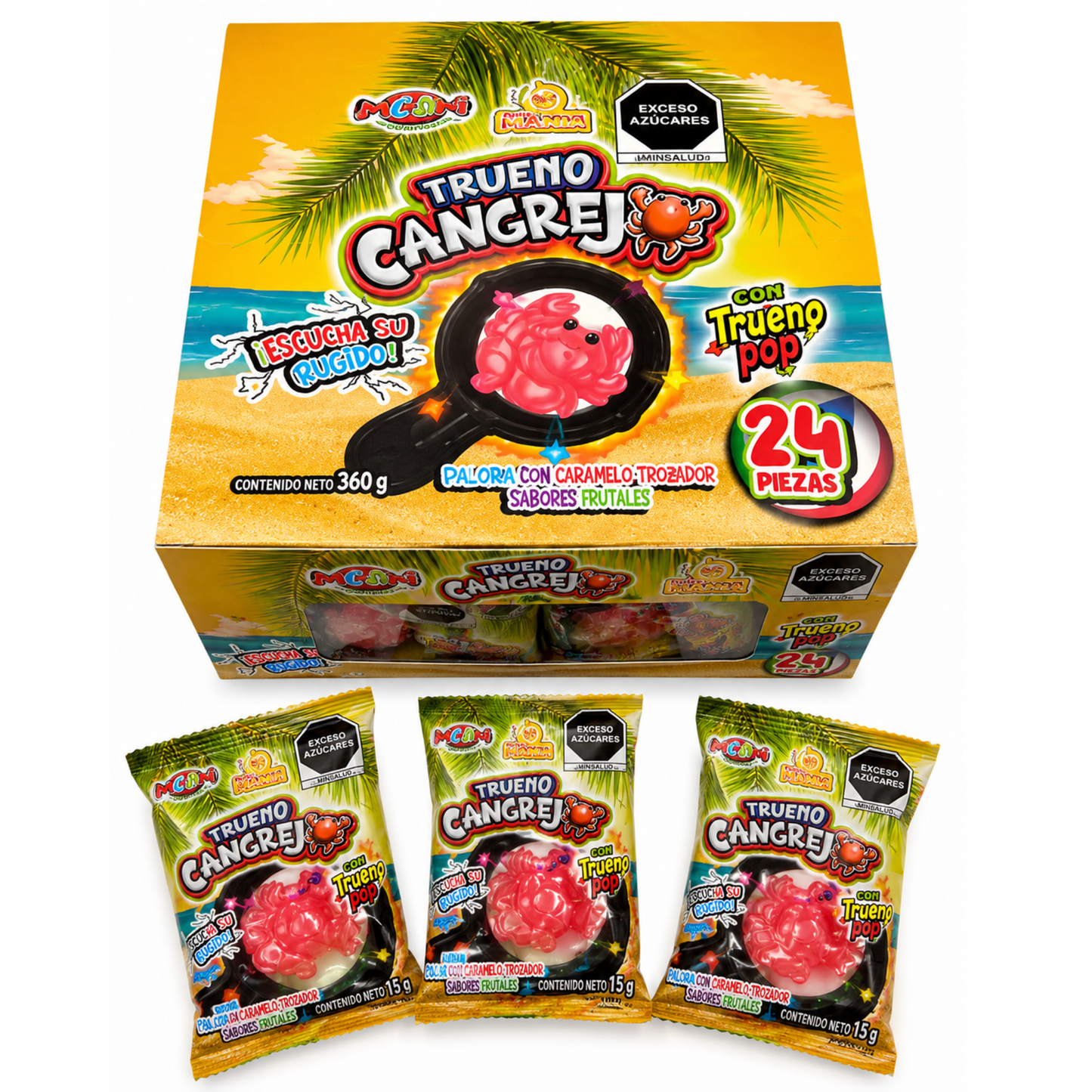 TRUENO GOMITA LAS DELICIAS 24Pcs