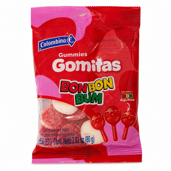 Gomitas Bon Bon Bum Colombina – Bolsa de 80 g
