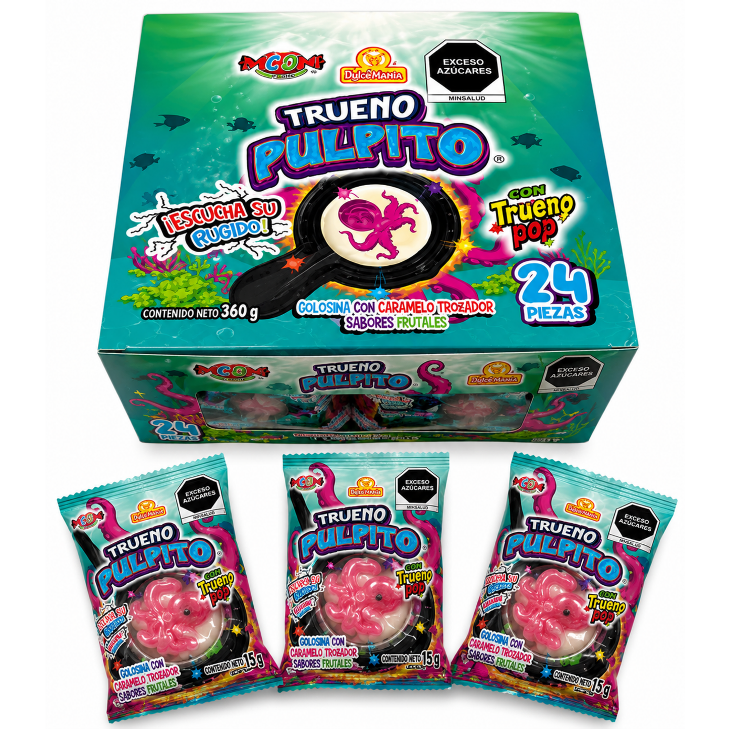 TRUENO GOMITA LAS DELICIAS 24Pcs