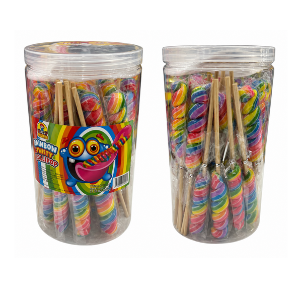 RAINBOW TWIST LOLLIPOP DVS 1X8X30