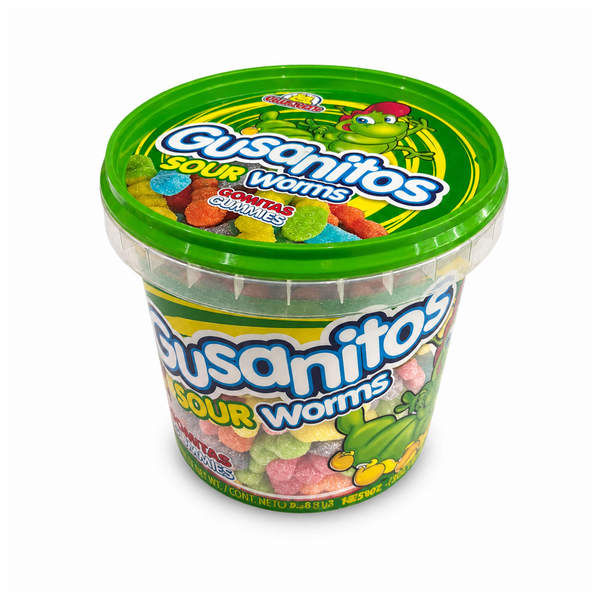 GUSANITO SOUR WORMS 12X160