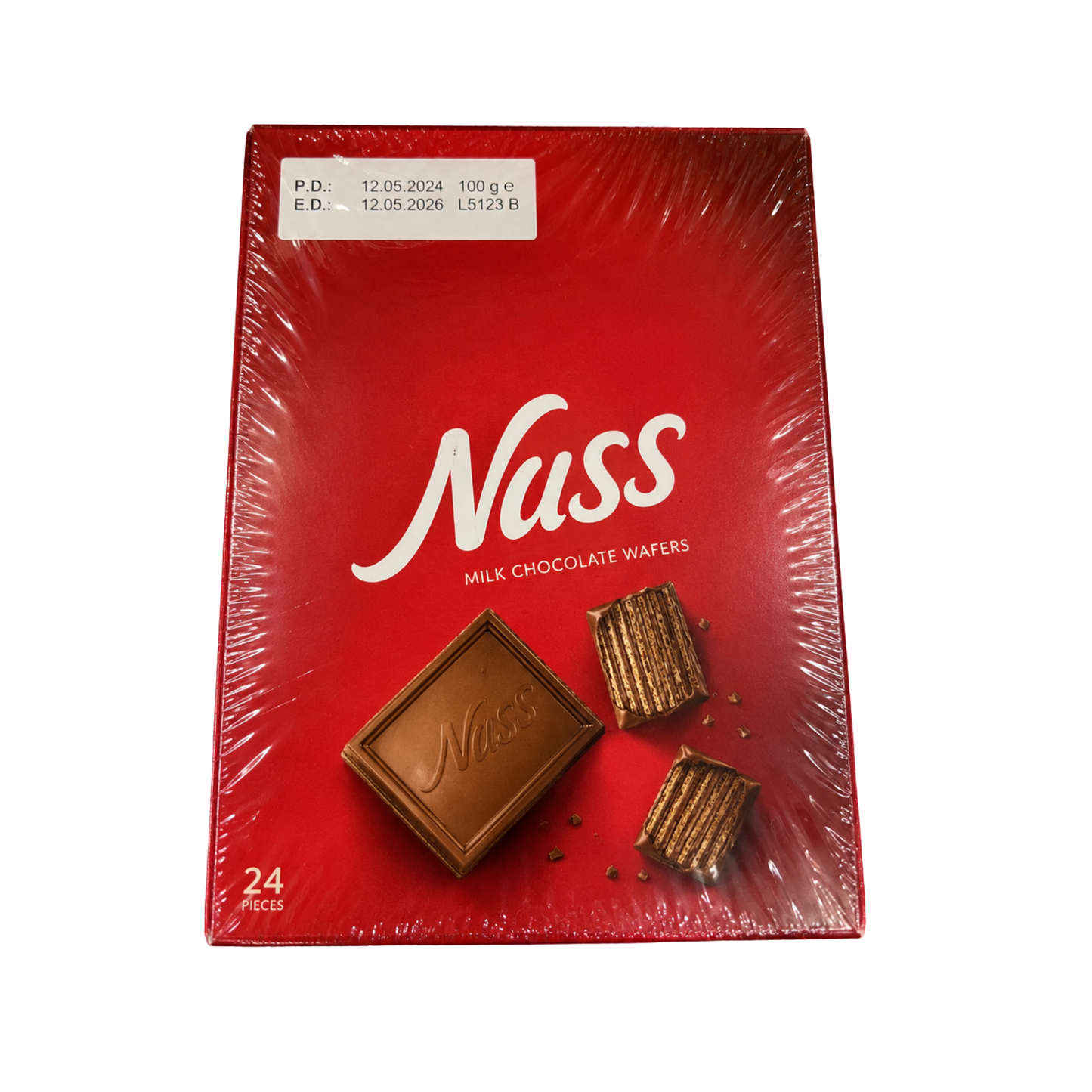 CHOCOLATE NUSS TABLETA 12X24