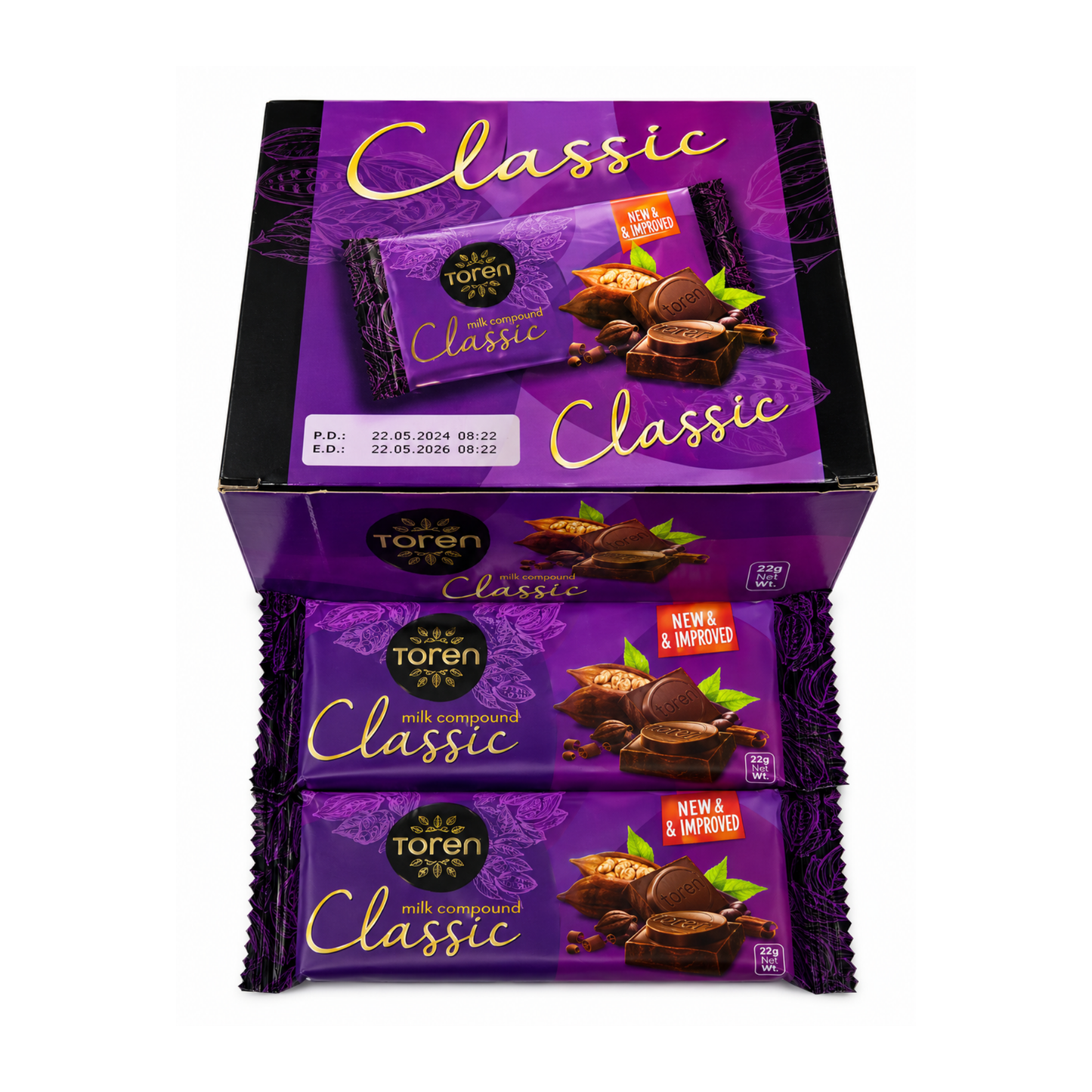 CHOCOLATE TOREN 12X100G