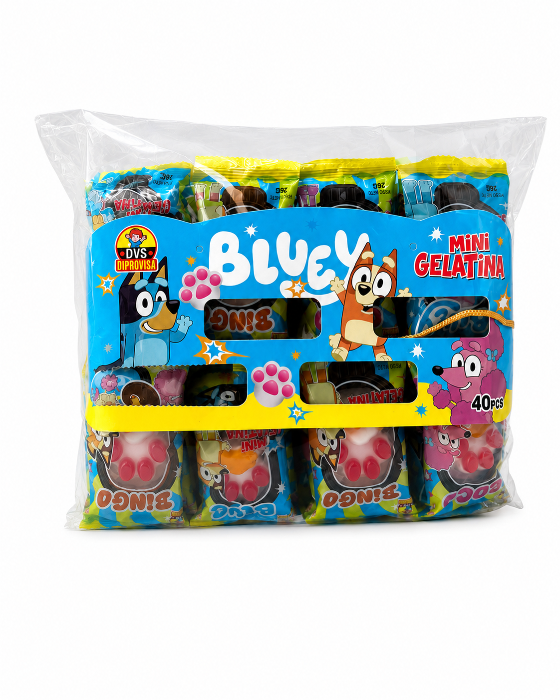 MINI GELATINA BLUE DVS 1X10X40