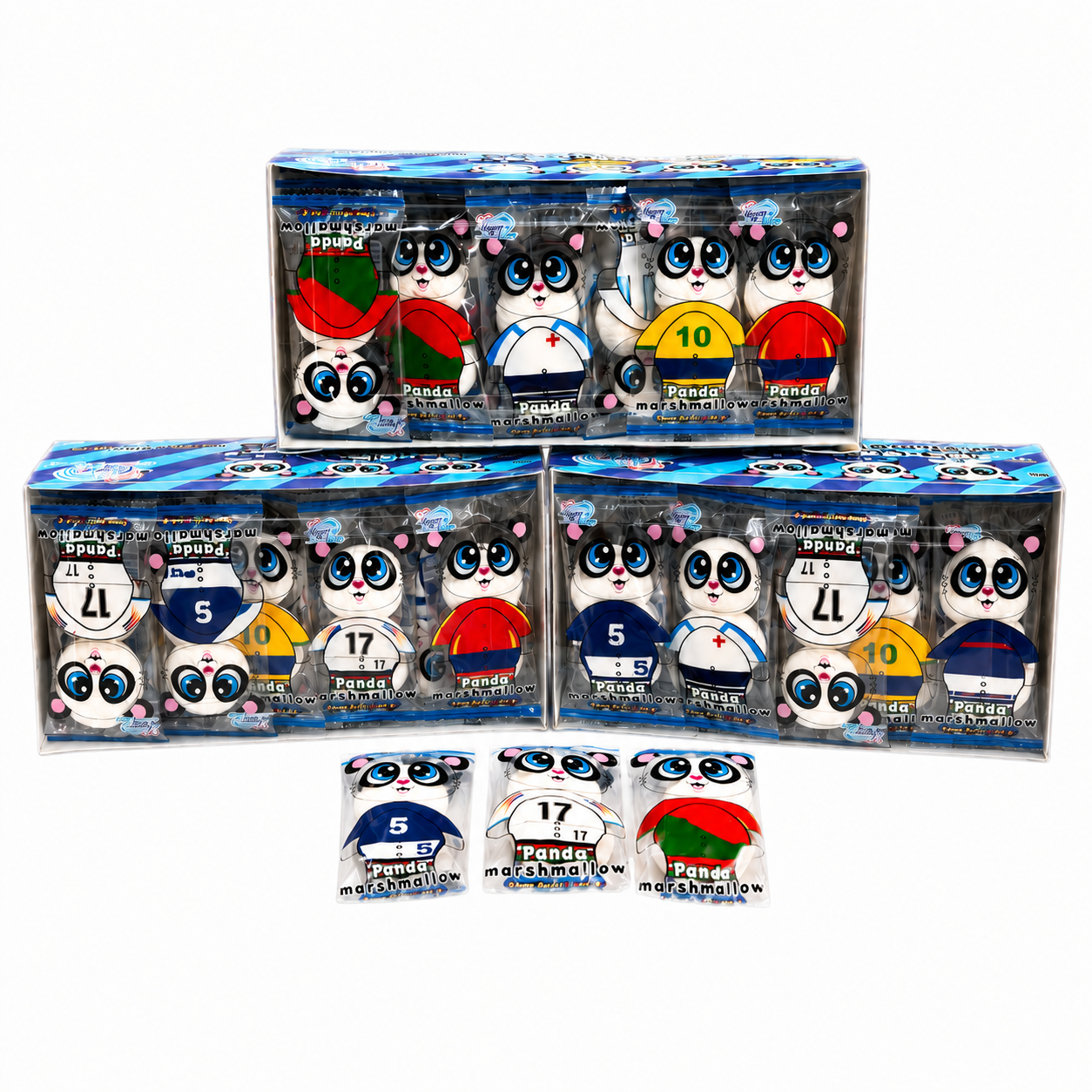 PANDA MARSHMALLOW MUNDIAL 20X30X12G
