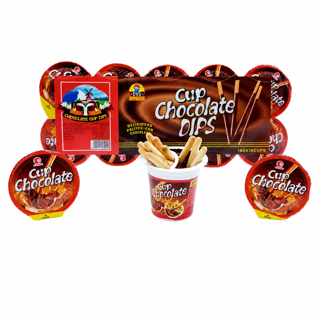 CHOCOLATE DIPS DVS 20X10