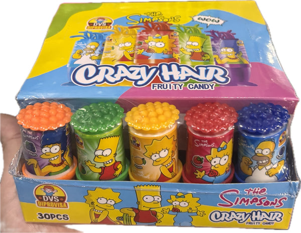 Greñudo Simpsons Crazy Hair DVS 30 unidades